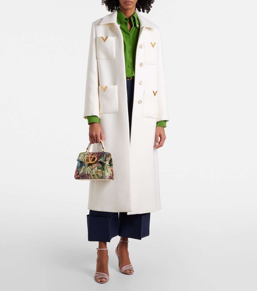 Cabas VSling Small en jacquard | Valentino Garavani