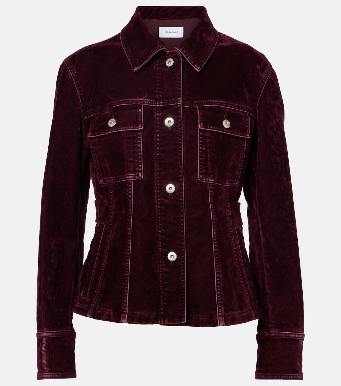 Jacke aus Samt | Ferragamo