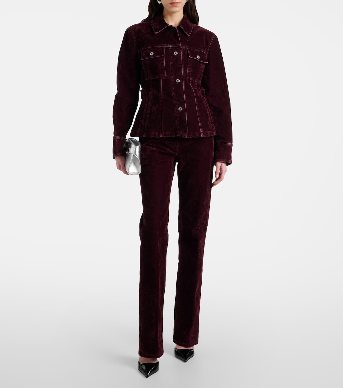Jacke aus Samt | Ferragamo