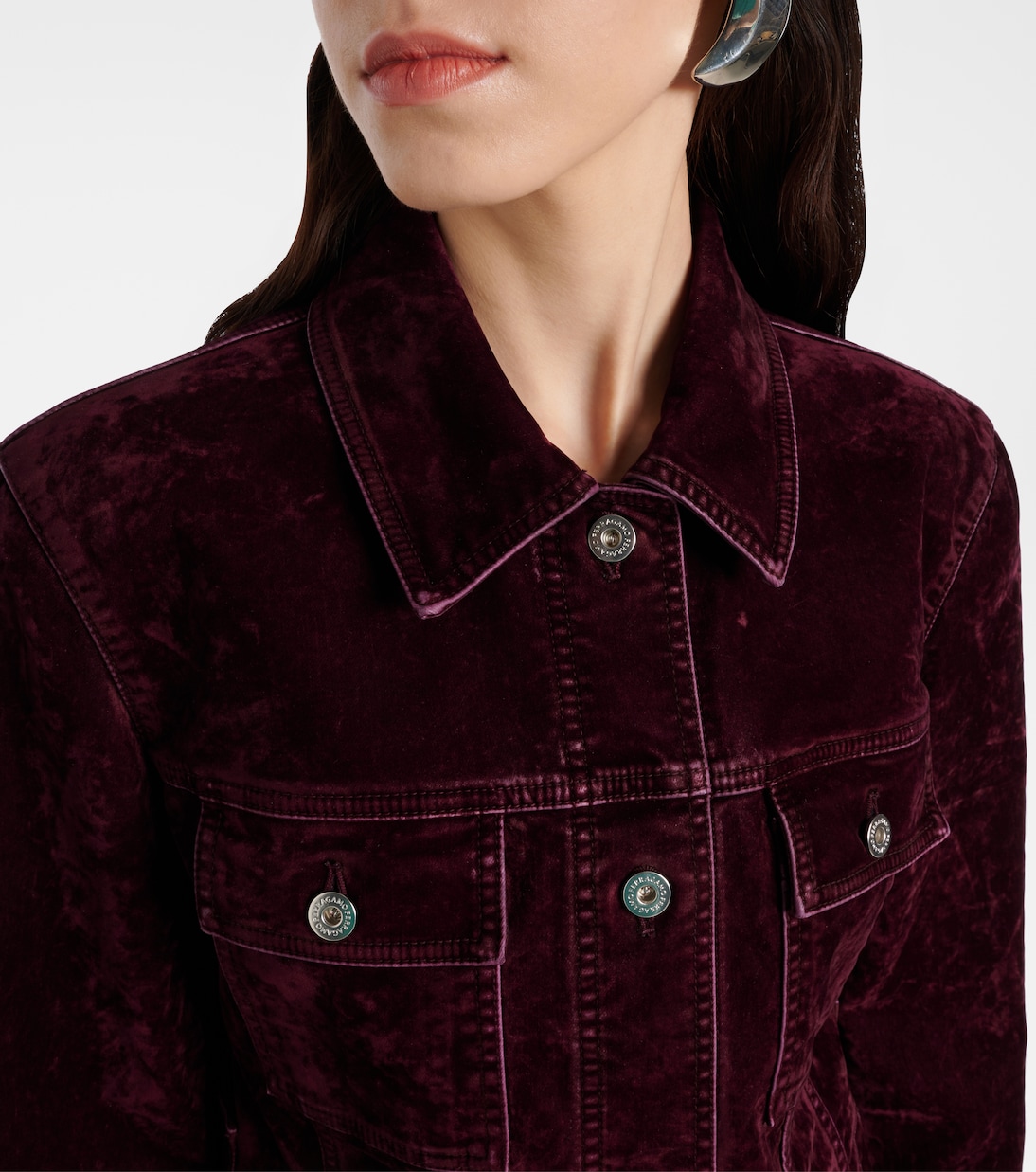 Jacke aus Samt | Ferragamo