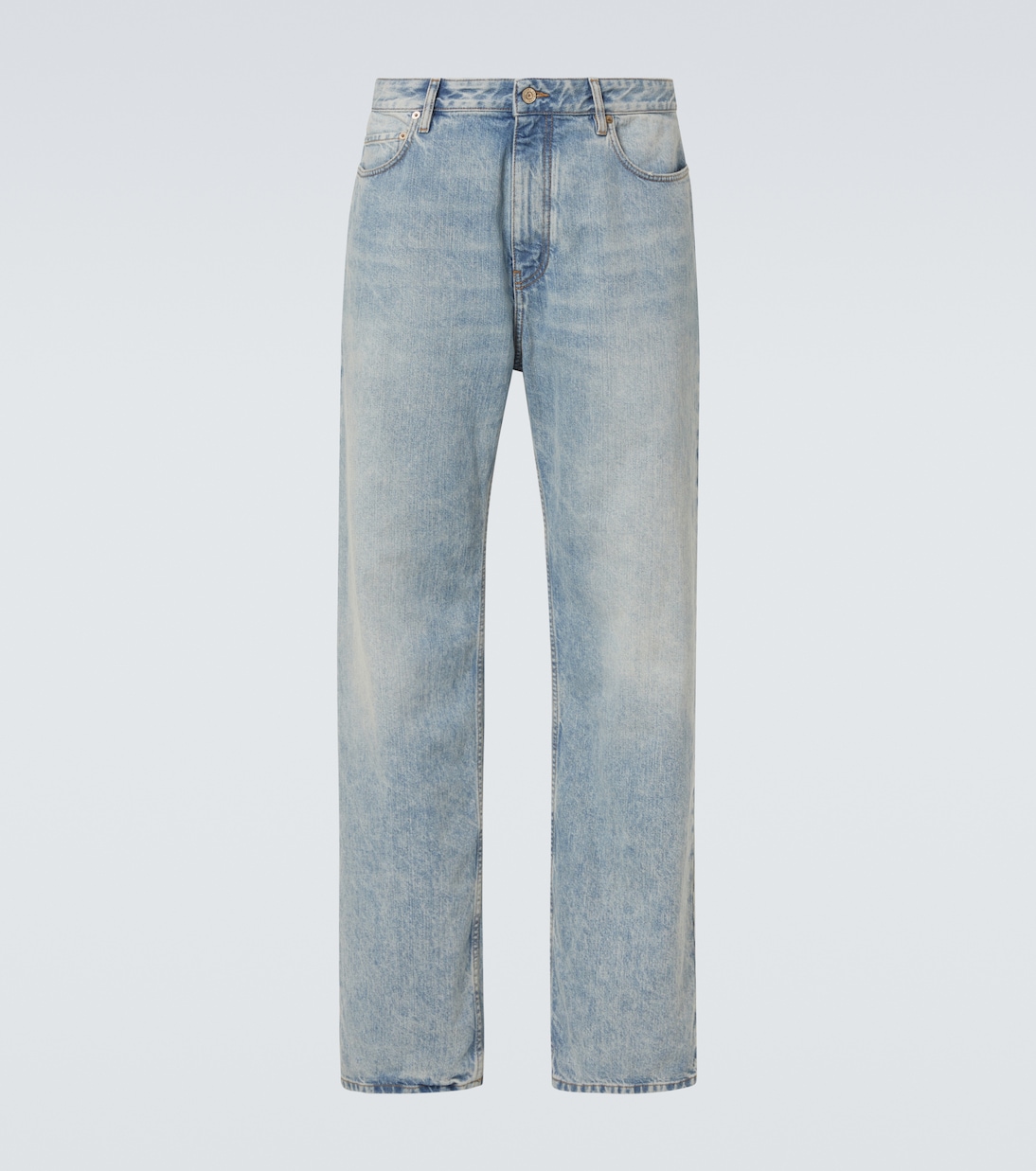 Jeans rectos de tiro medio | Balenciaga