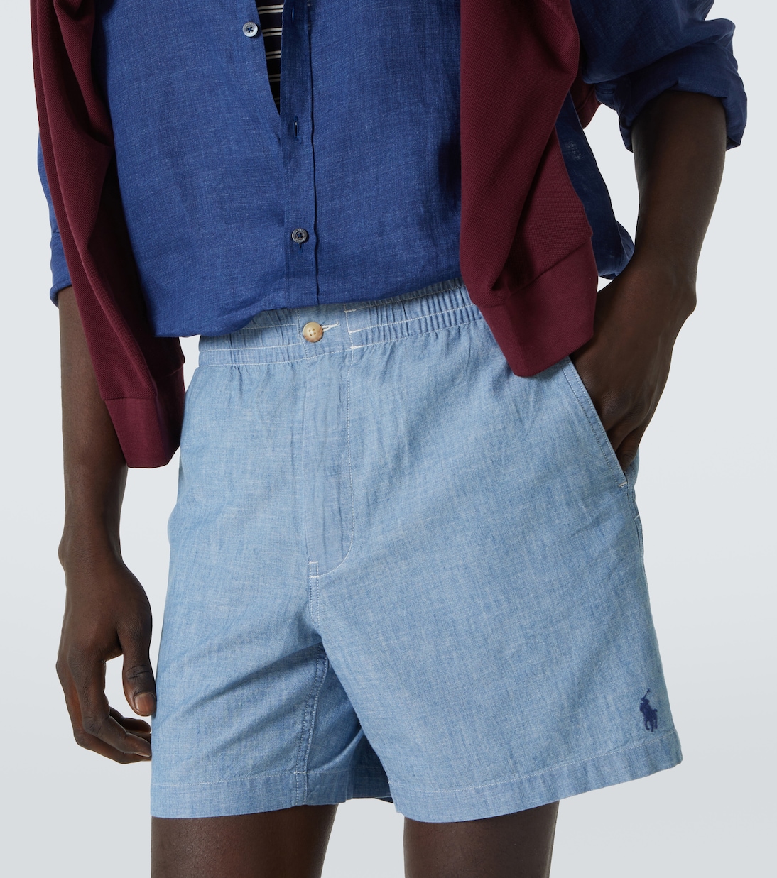 Shorts aus Baumwoll-Chambray | Polo Ralph Lauren