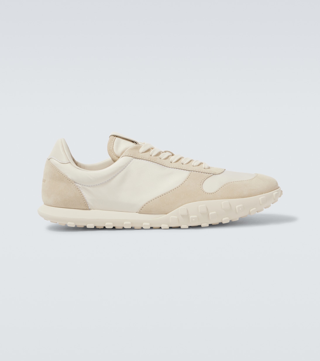 Moon suede-trimmed sneakers | Jil Sander