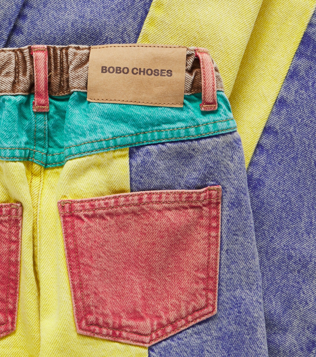 Colorblock jeans | Bobo Choses