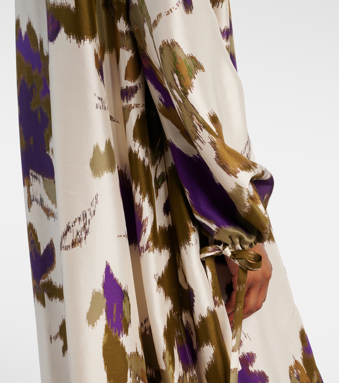 Robe longue Maesa imprimée en soie  | Max Mara