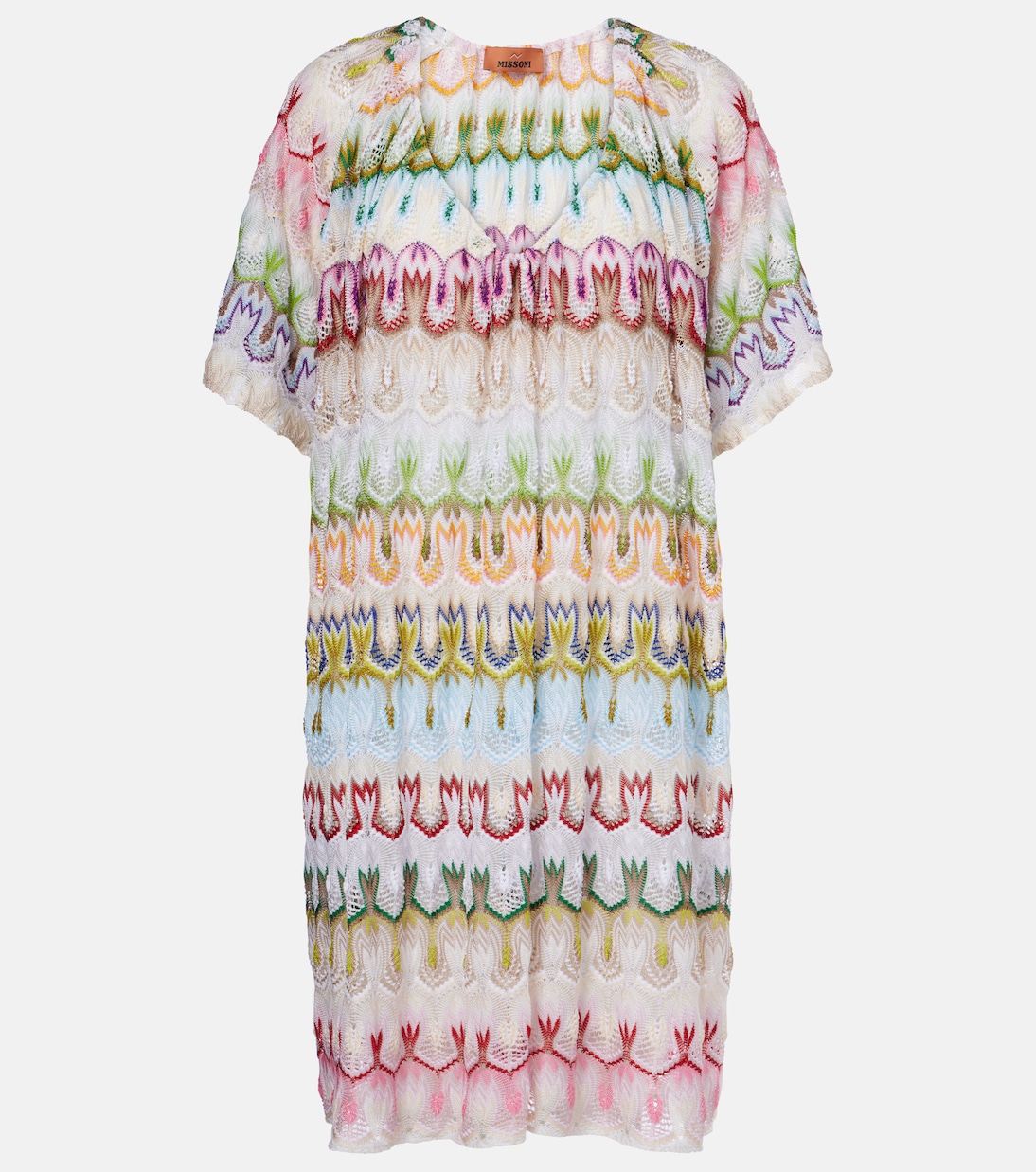 Abito corto in crochet | Missoni