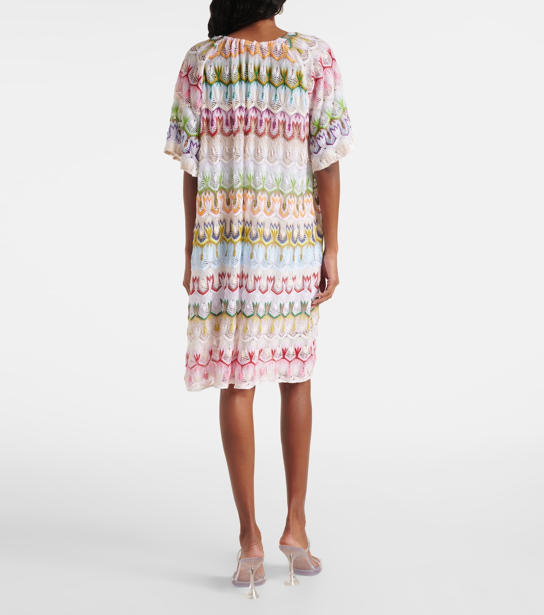 Abito corto in crochet | Missoni
