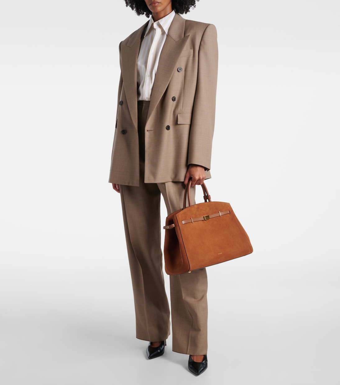 Hudson suede tote bag | DeMellier