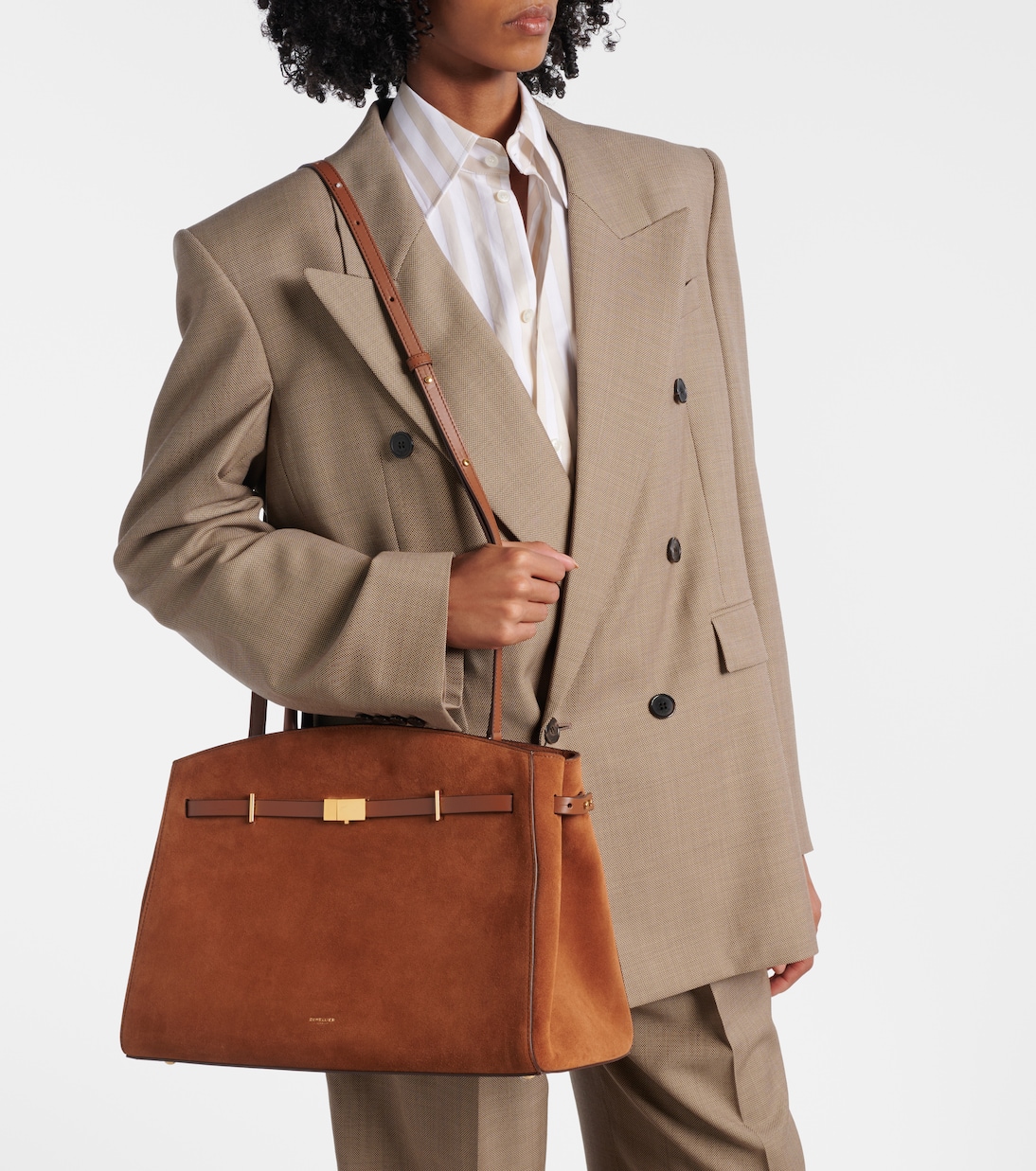 Hudson suede tote bag | DeMellier