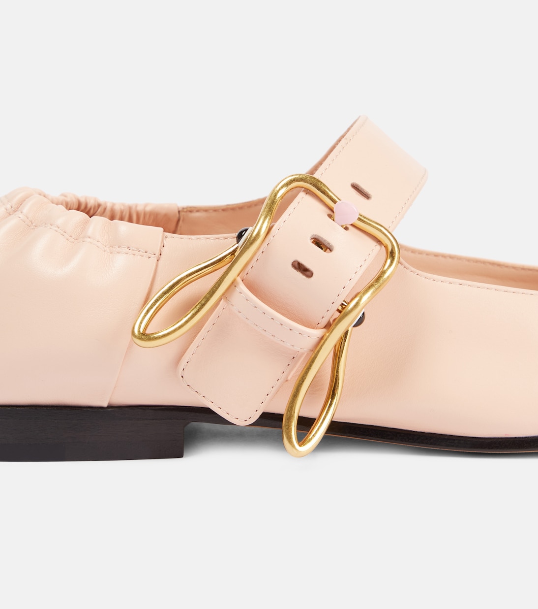 Scarpe Mary Jane in pelle Astaire di Bottega Veneta per giovani alla moda
