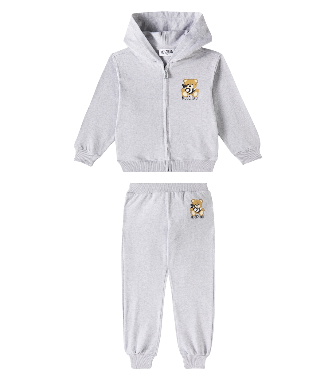 Cotton hoodie and sweatpants set | Moschino Kids