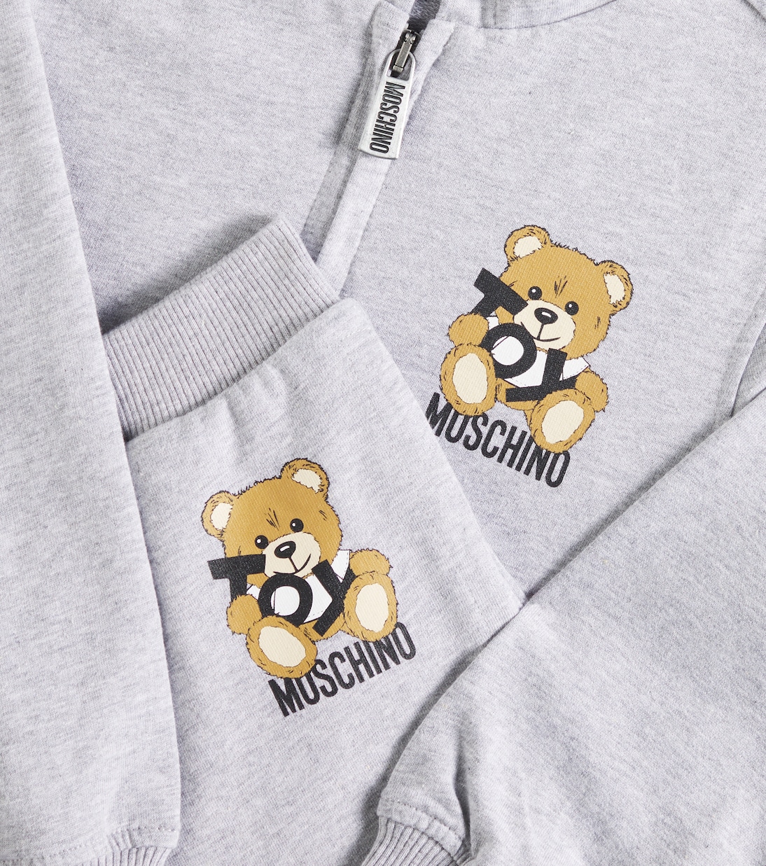 Cotton hoodie and sweatpants set | Moschino Kids