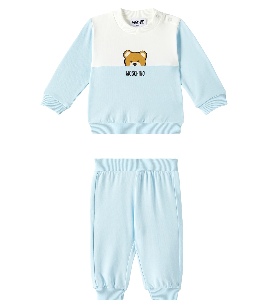 Bebé - set de regalo de chándal de algodón | Moschino Kids