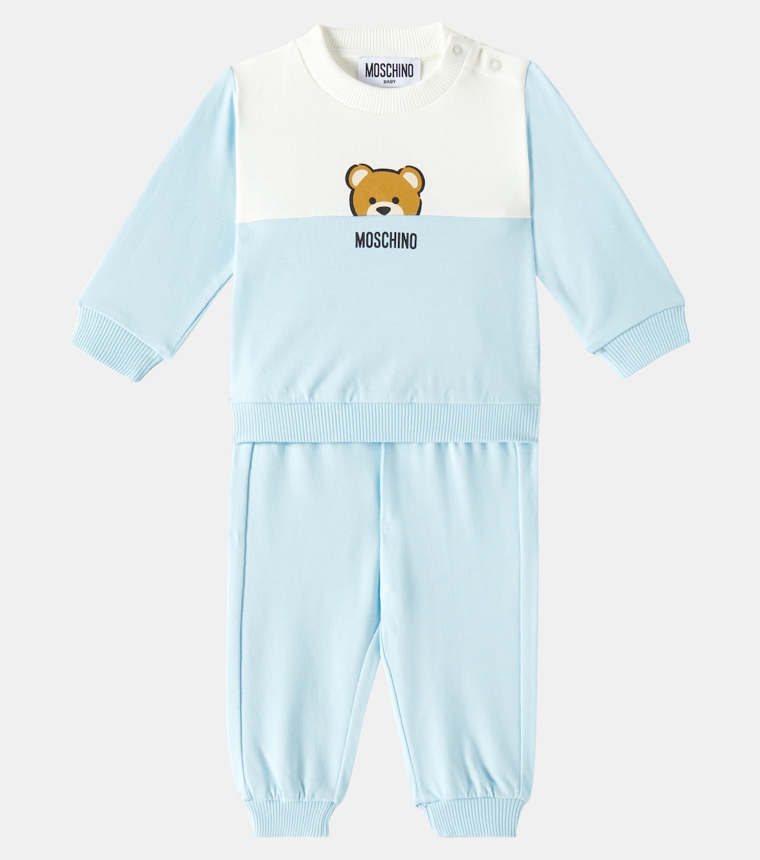 Bebé - set de regalo de chándal de algodón | Moschino Kids