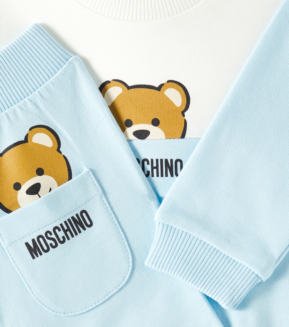 Bebé - set de regalo de chándal de algodón | Moschino Kids