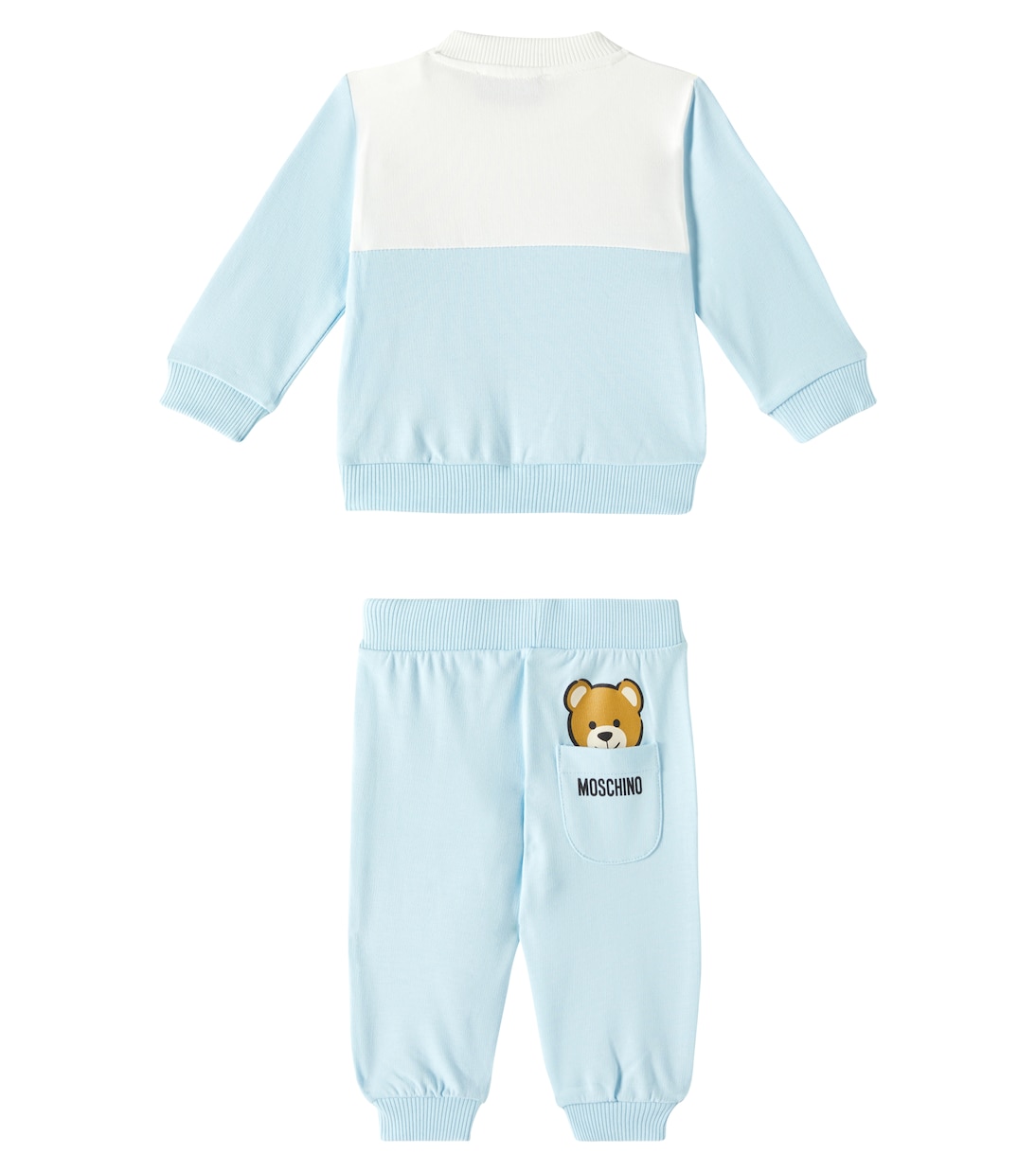 Bebé - set de regalo de chándal de algodón | Moschino Kids