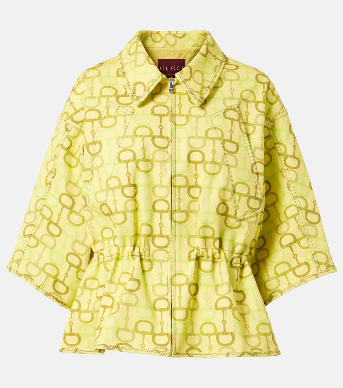 Chaqueta de algodón estampada | Gucci