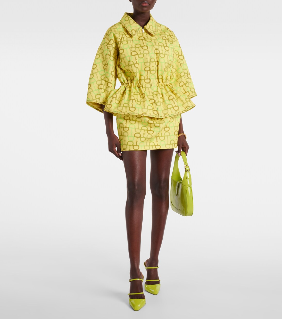 Chaqueta de algodón estampada | Gucci