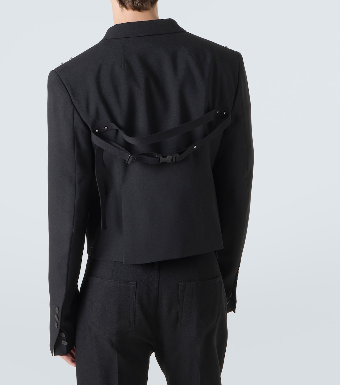 Alice studded virgin wool blazer | Rick Owens