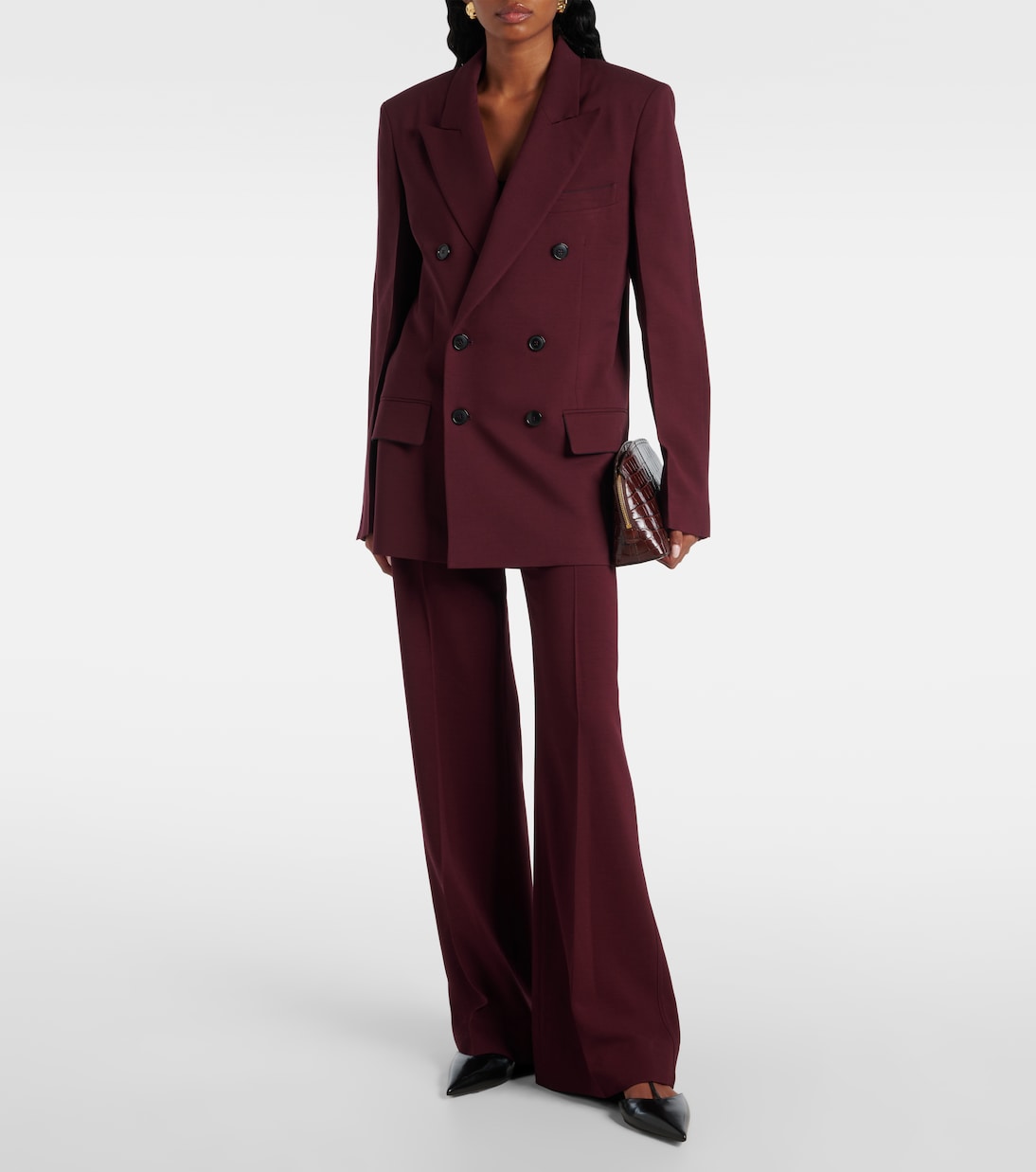 Oversized double-breasted blazer | Victoria Beckham