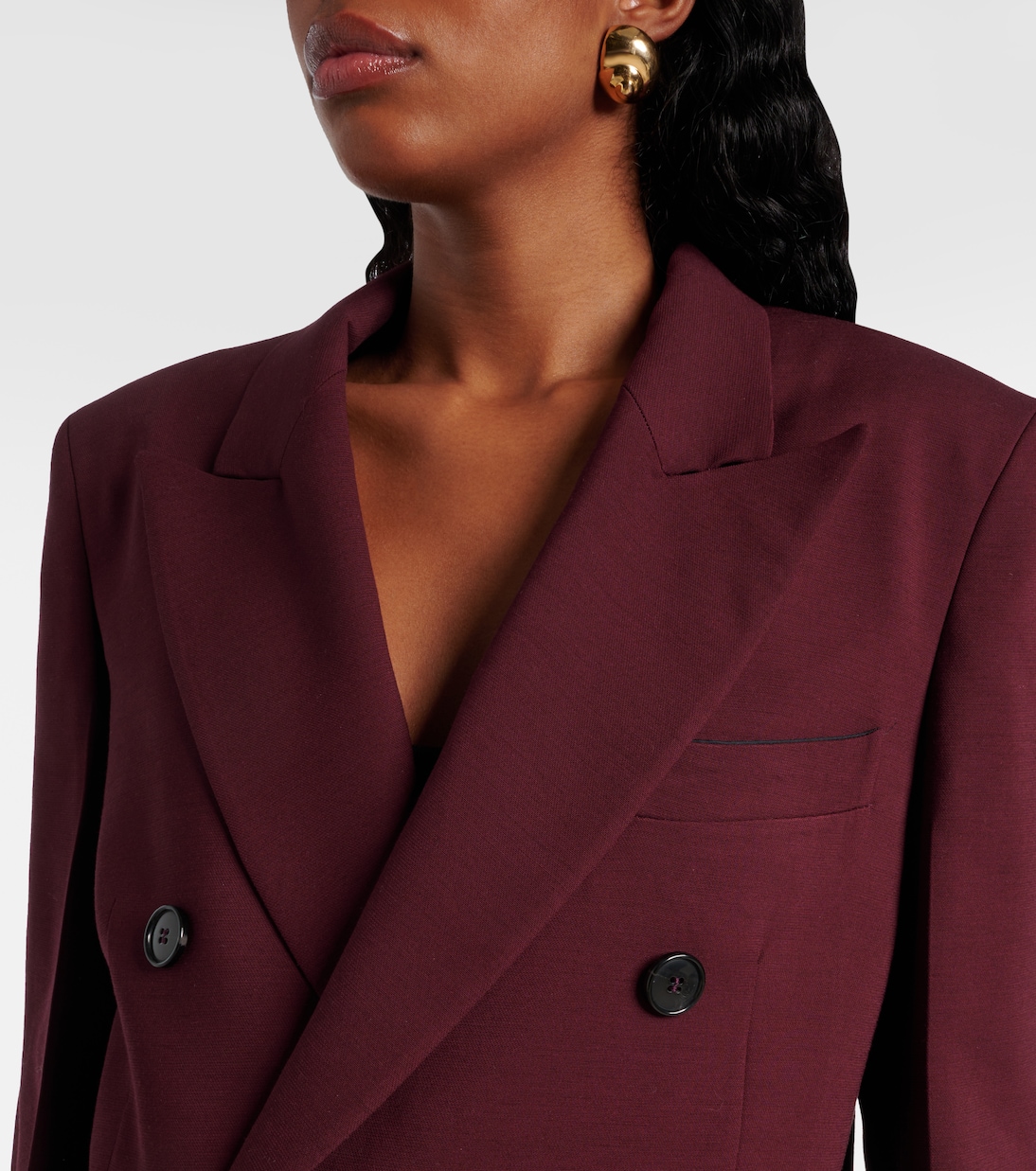 Oversized double-breasted blazer | Victoria Beckham