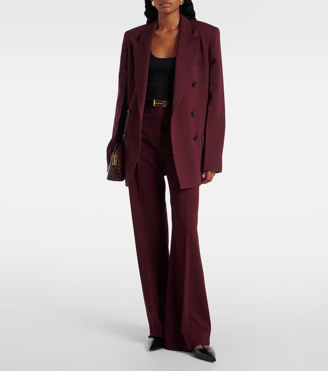 Oversized double-breasted blazer | Victoria Beckham