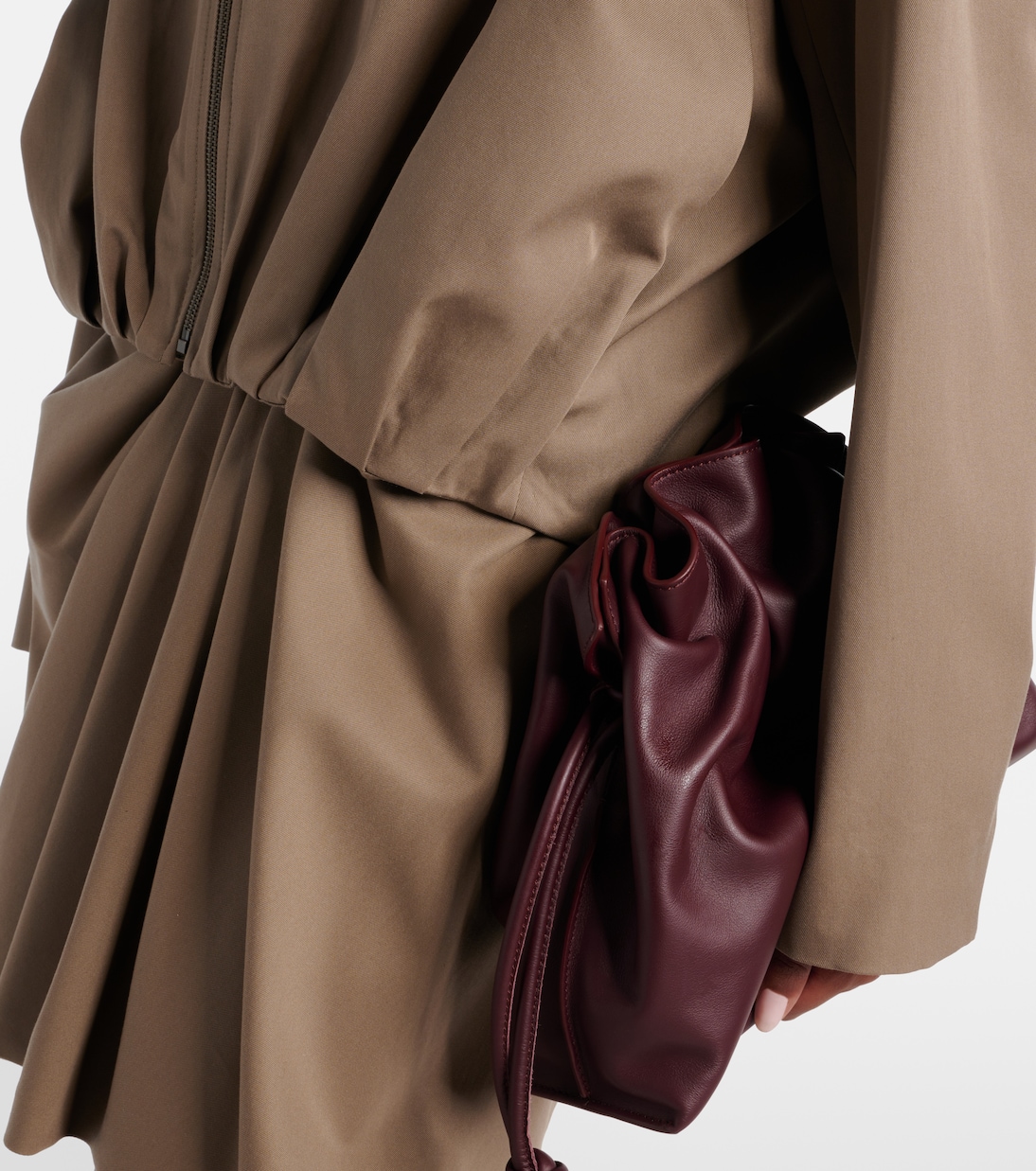 Giacca blouson in twill di cotone e seta | Loewe