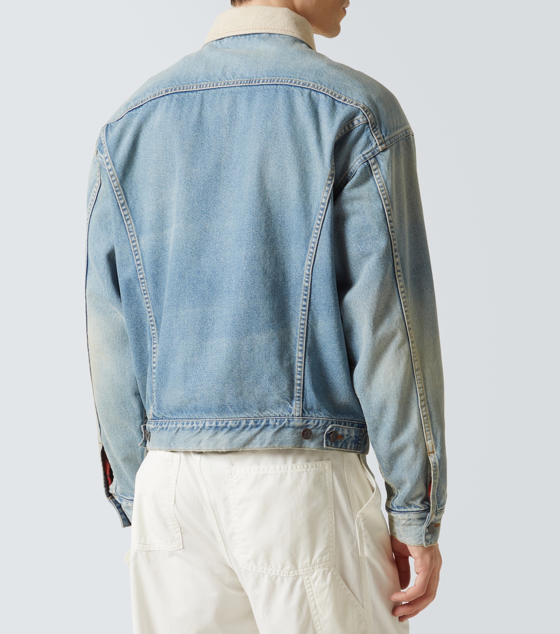 Jeansjacke Joret mit Cord | The Row