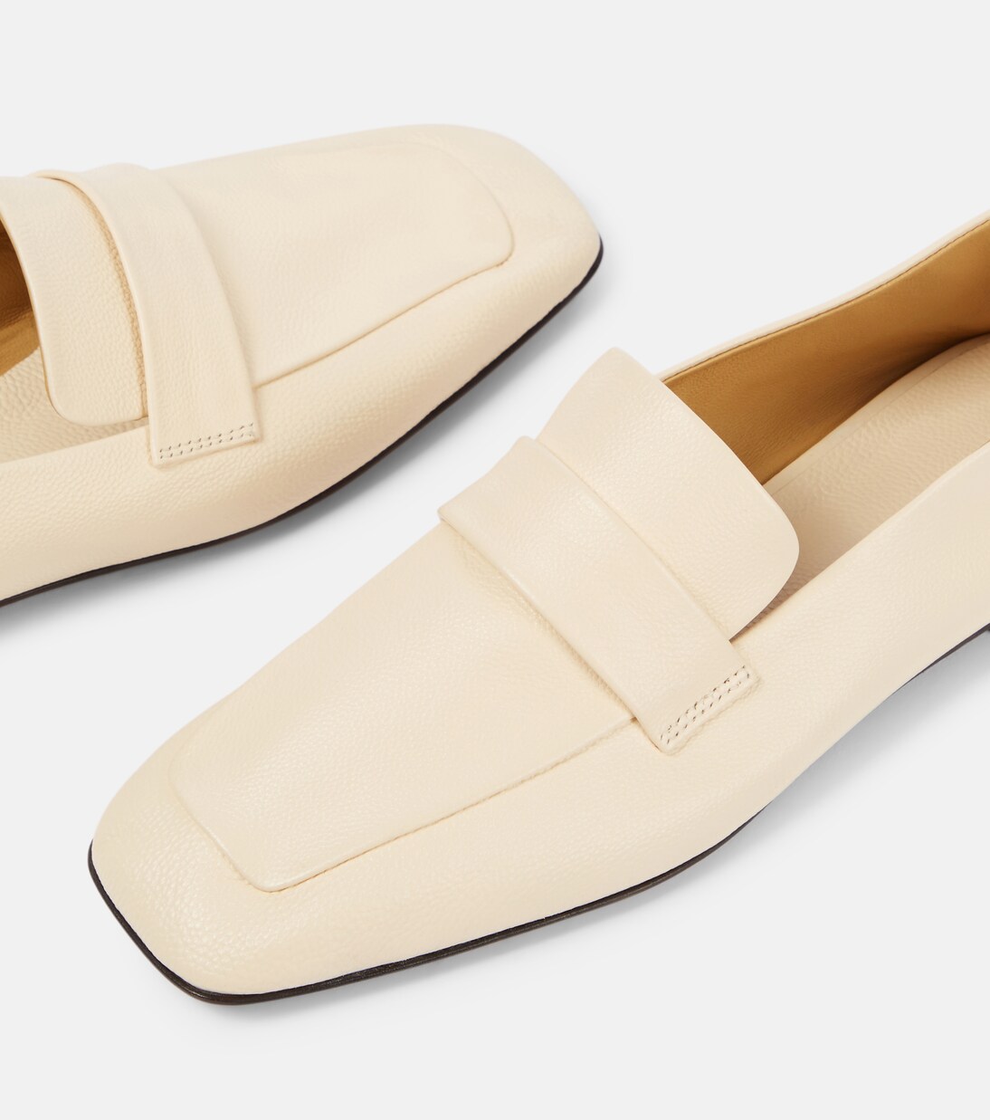Leather loafers | The Row