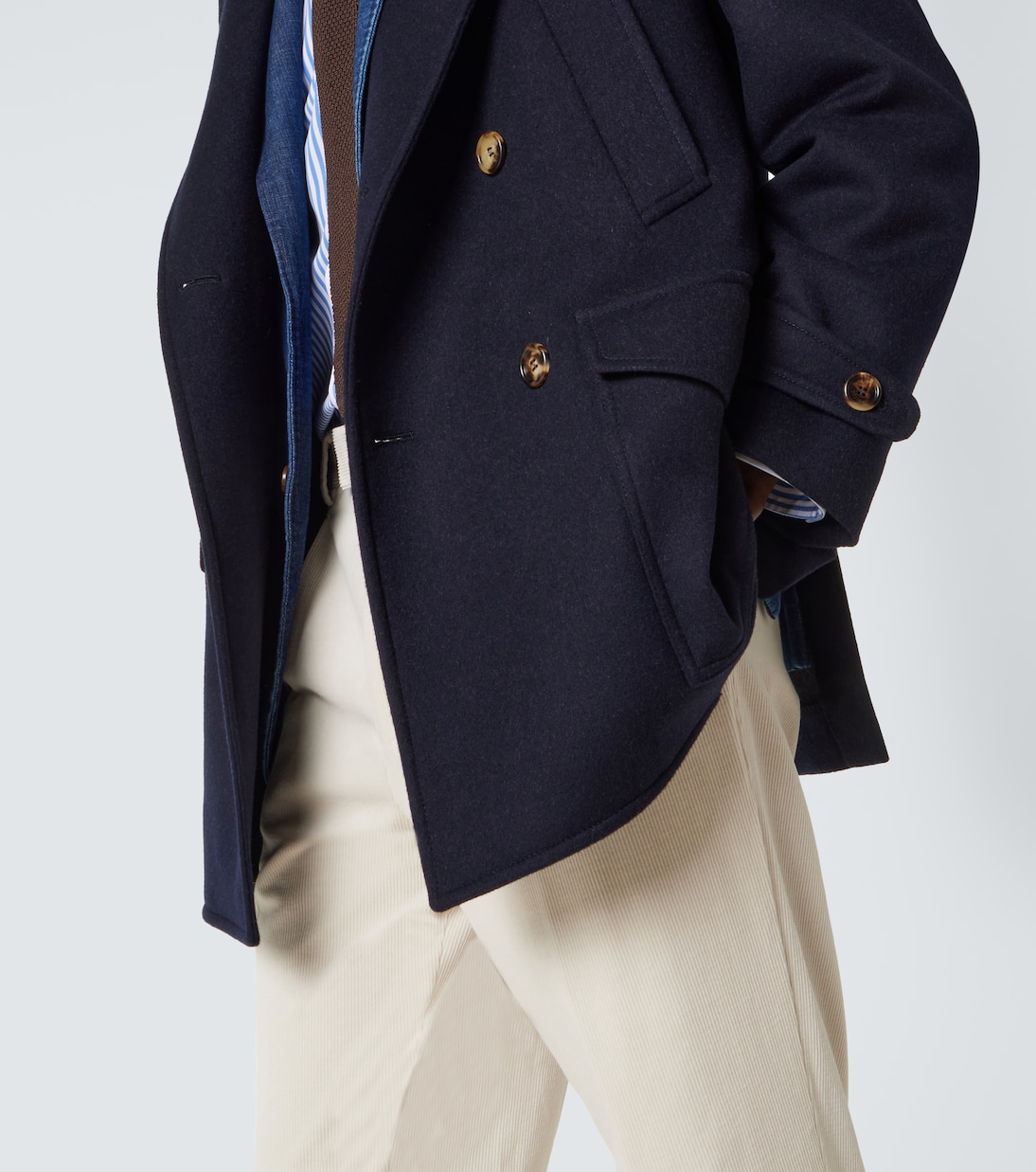 Cabanjacke aus Wolle | Brunello Cucinelli