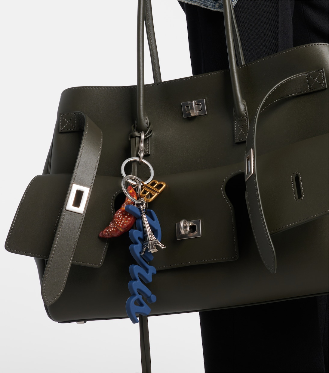 Embellished bag charm | Balenciaga