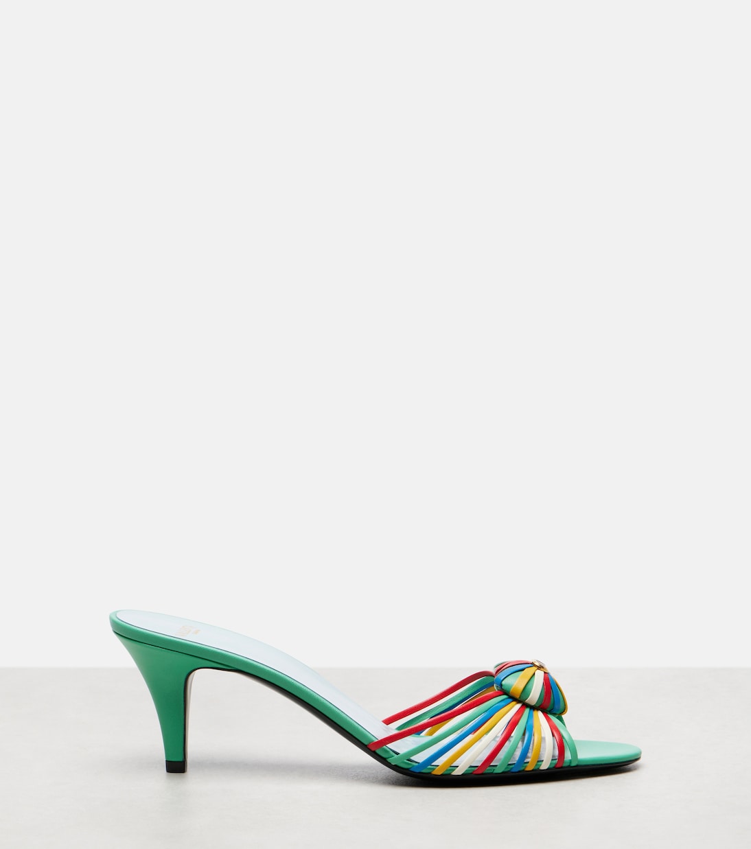 Mules Sandal Royal VLogo 65 en cuir | Valentino Garavani