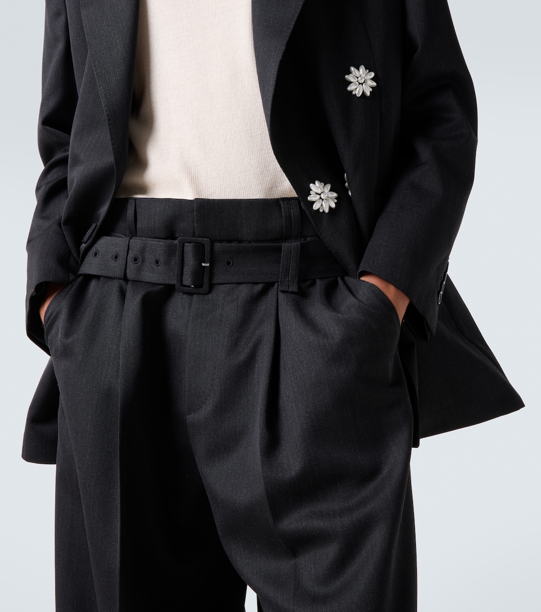 Belted wide-leg pants | Simone Rocha