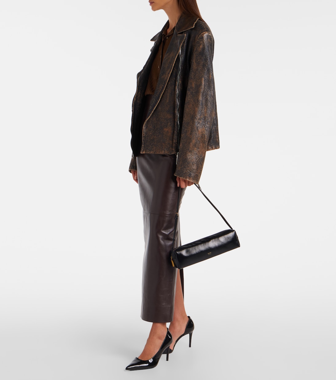 Kye Micro leather shoulder bag | Khaite