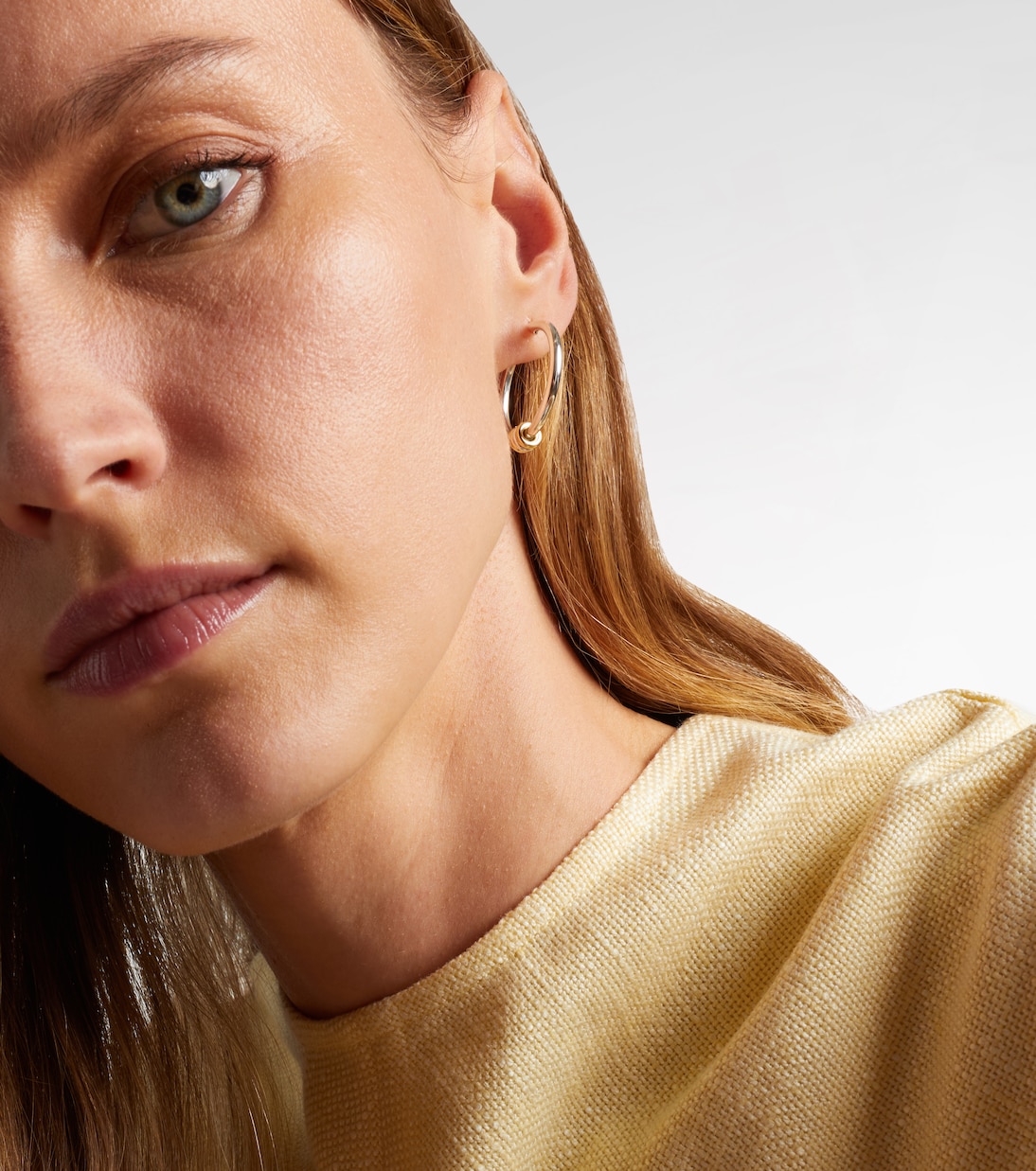 Orecchini Argo in argento sterling e oro 18kt | Spinelli Kilcollin