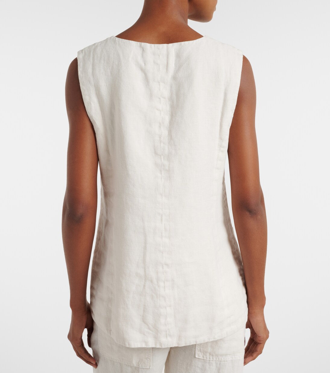 Weste Acie aus Leinen | Velvet