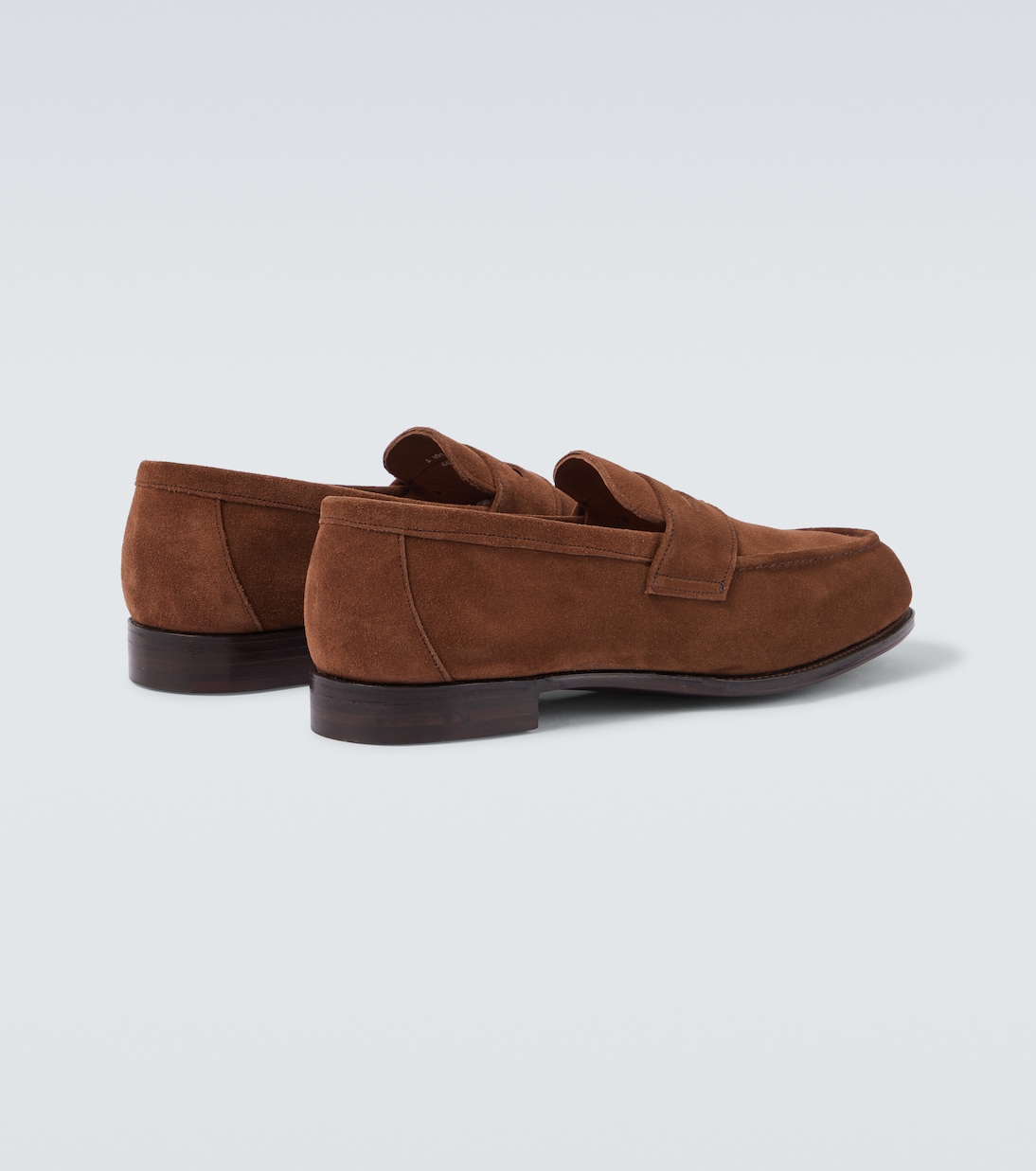 Cannes suede penny loafers | George Cleverley