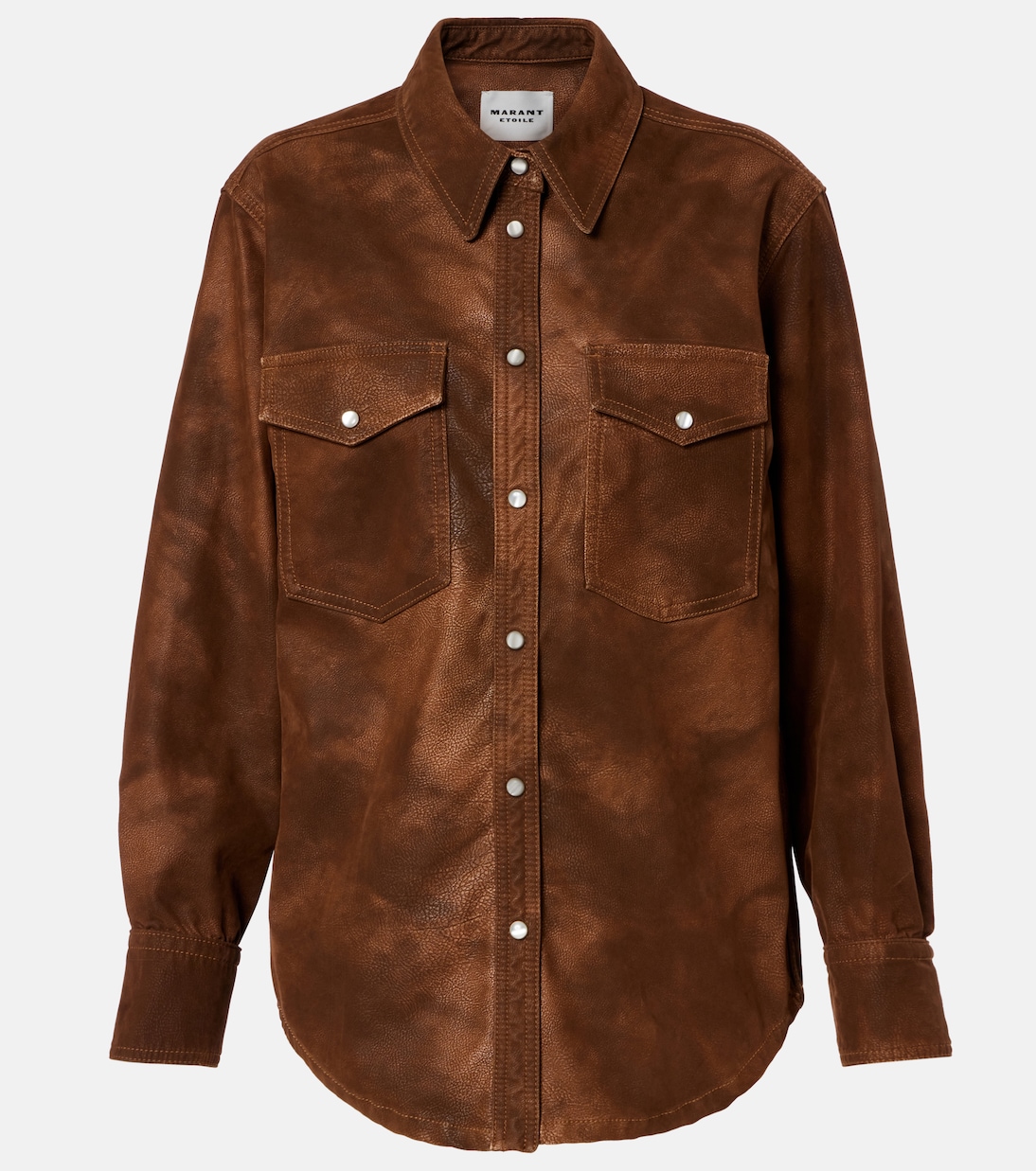Karima faux leather overshirt | Marant Etoile