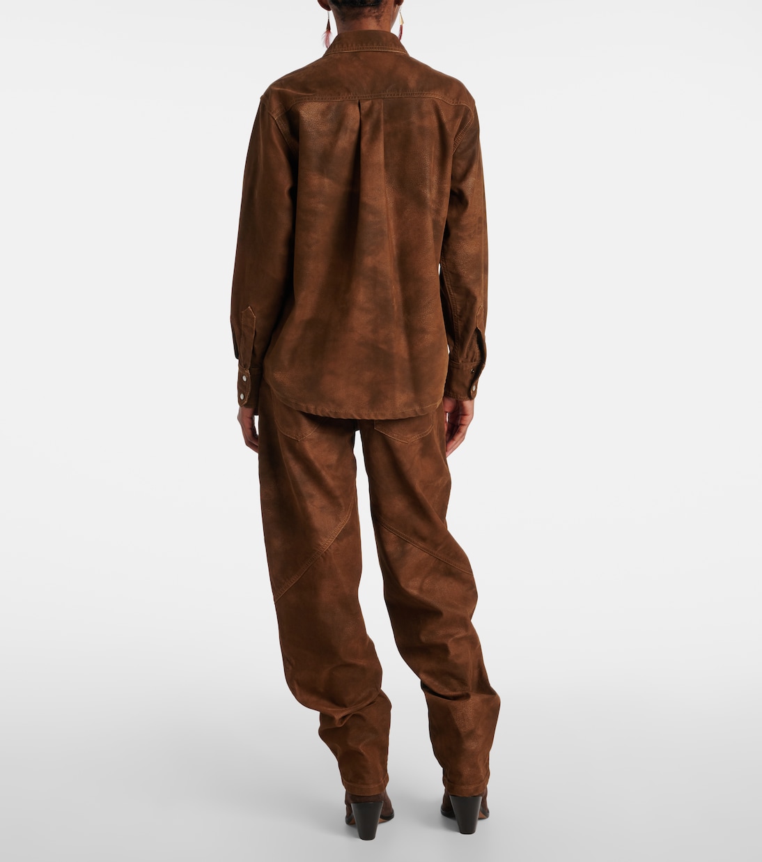 Karima faux leather overshirt | Marant Etoile