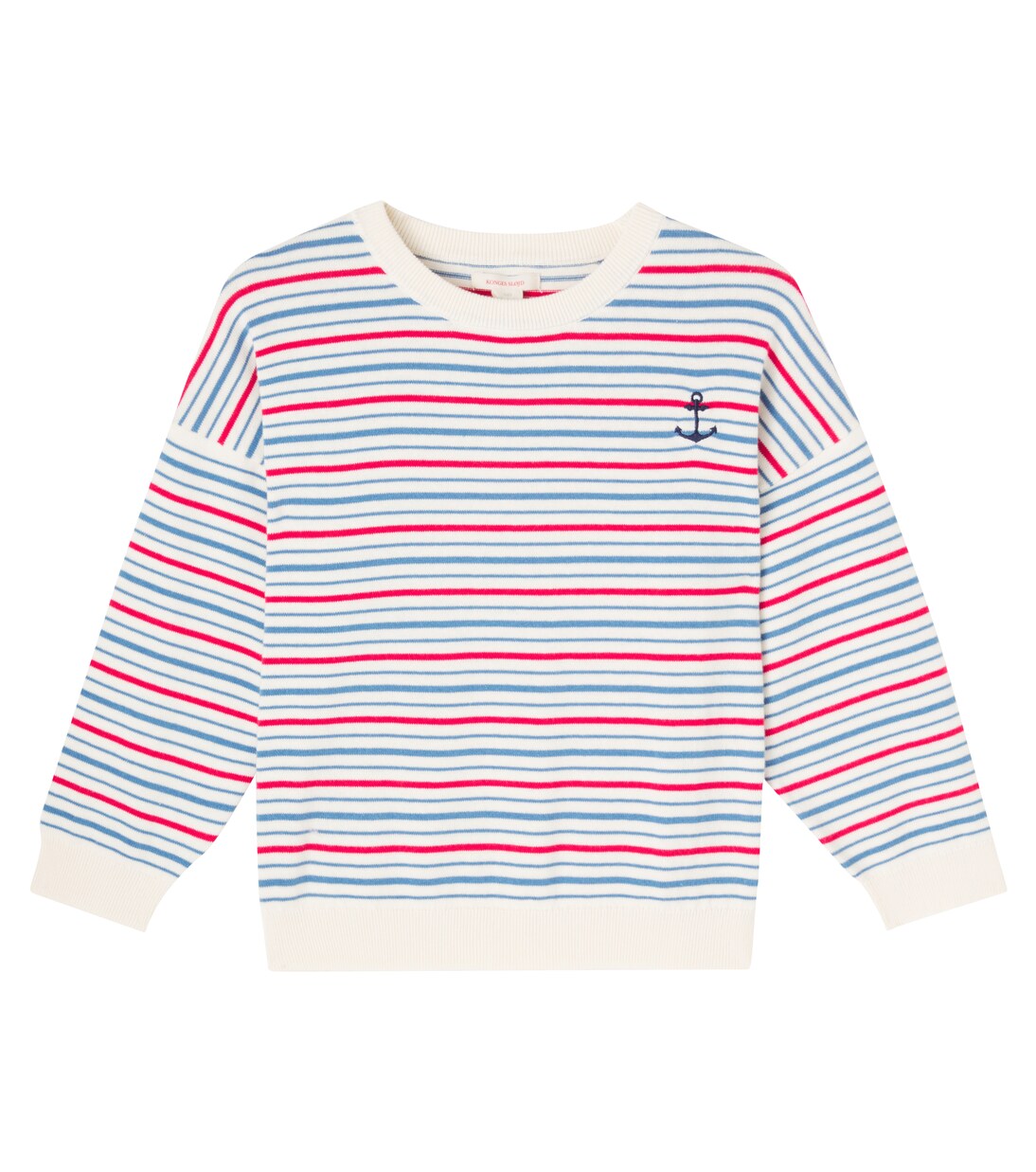 Mani striped cotton sweatshirt | Konges Sløjd
