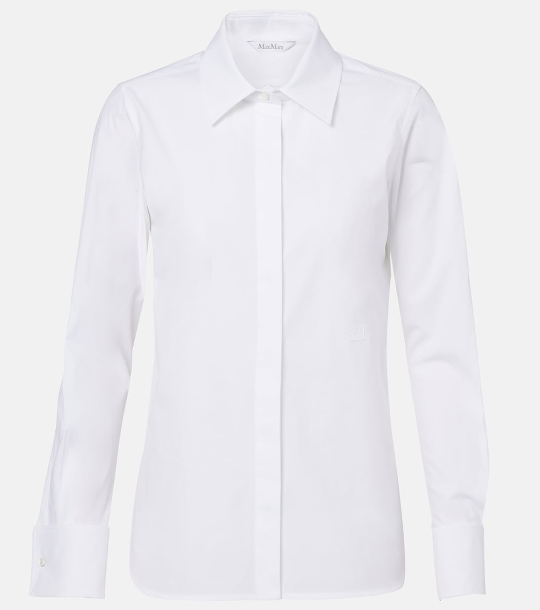 Knut cotton-blend poplin shirt | Max Mara