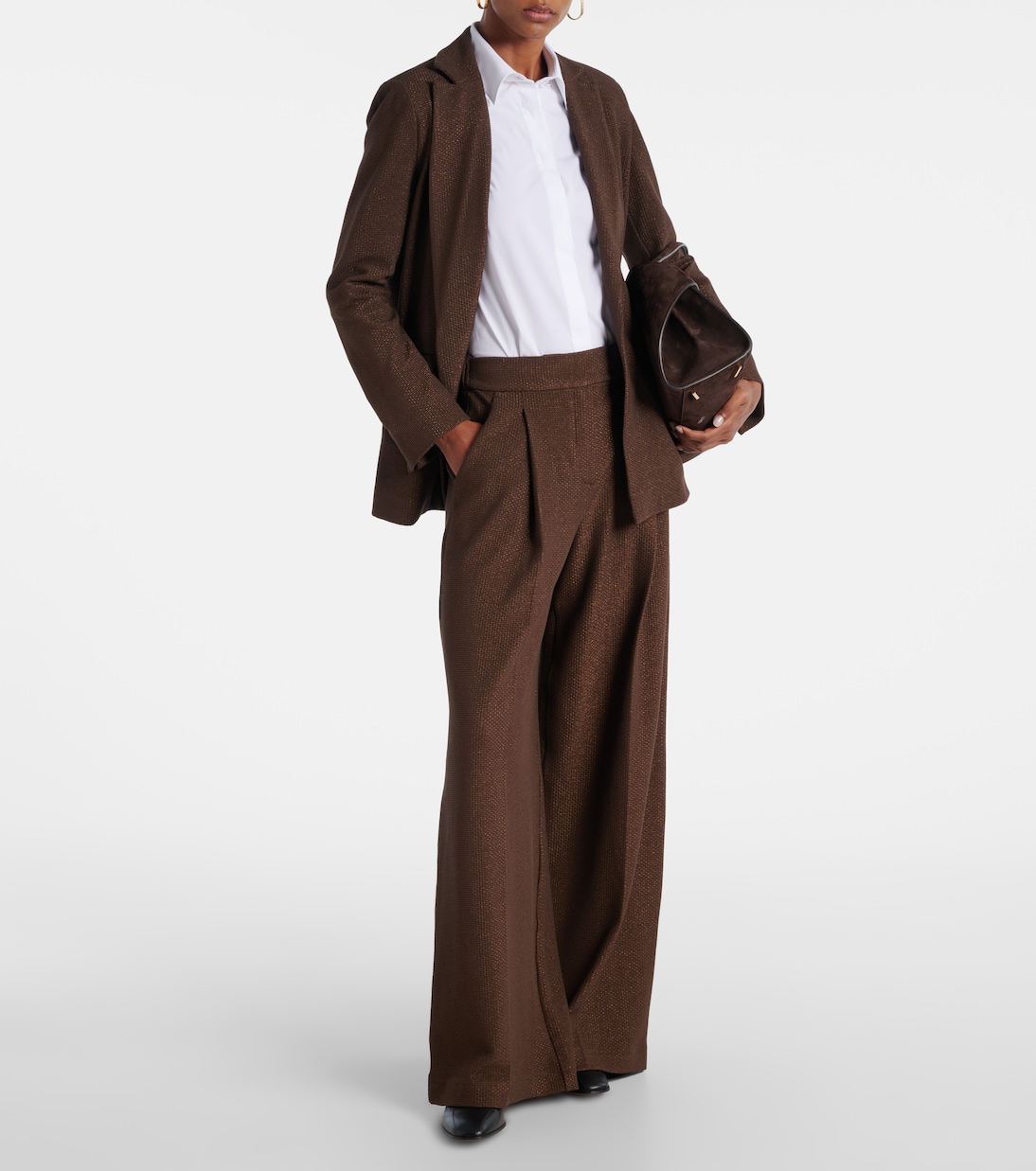 Knut cotton-blend poplin shirt | Max Mara