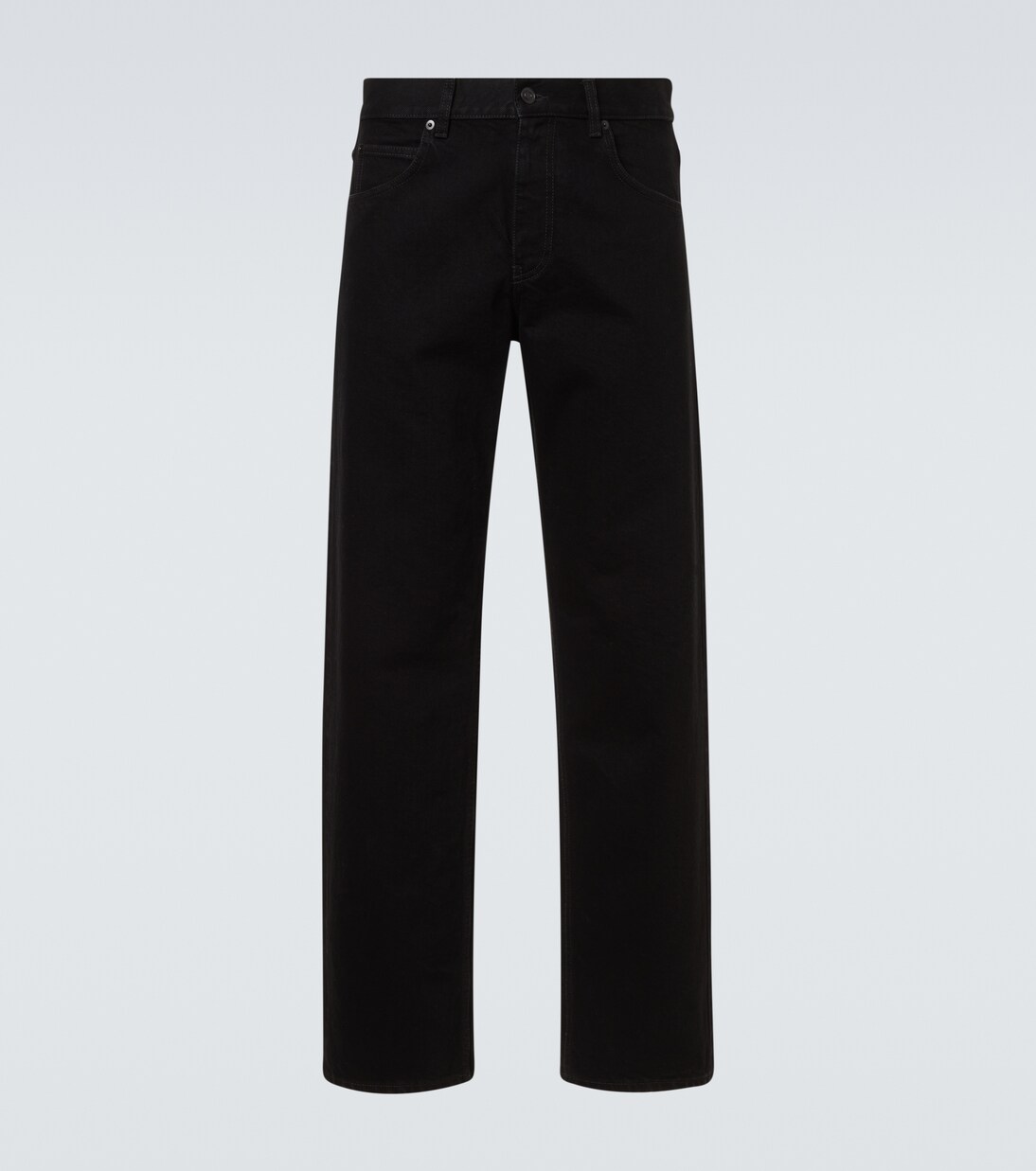 High-Rise Straight Jeans Vasil | The Row