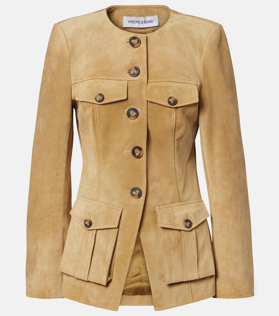 Orrin suede jacket | Veronica Beard