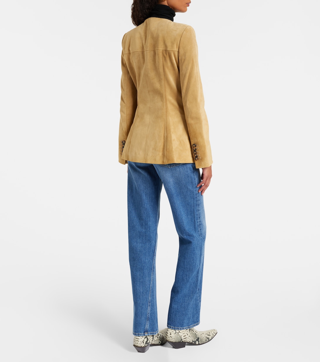 Orrin suede jacket | Veronica Beard