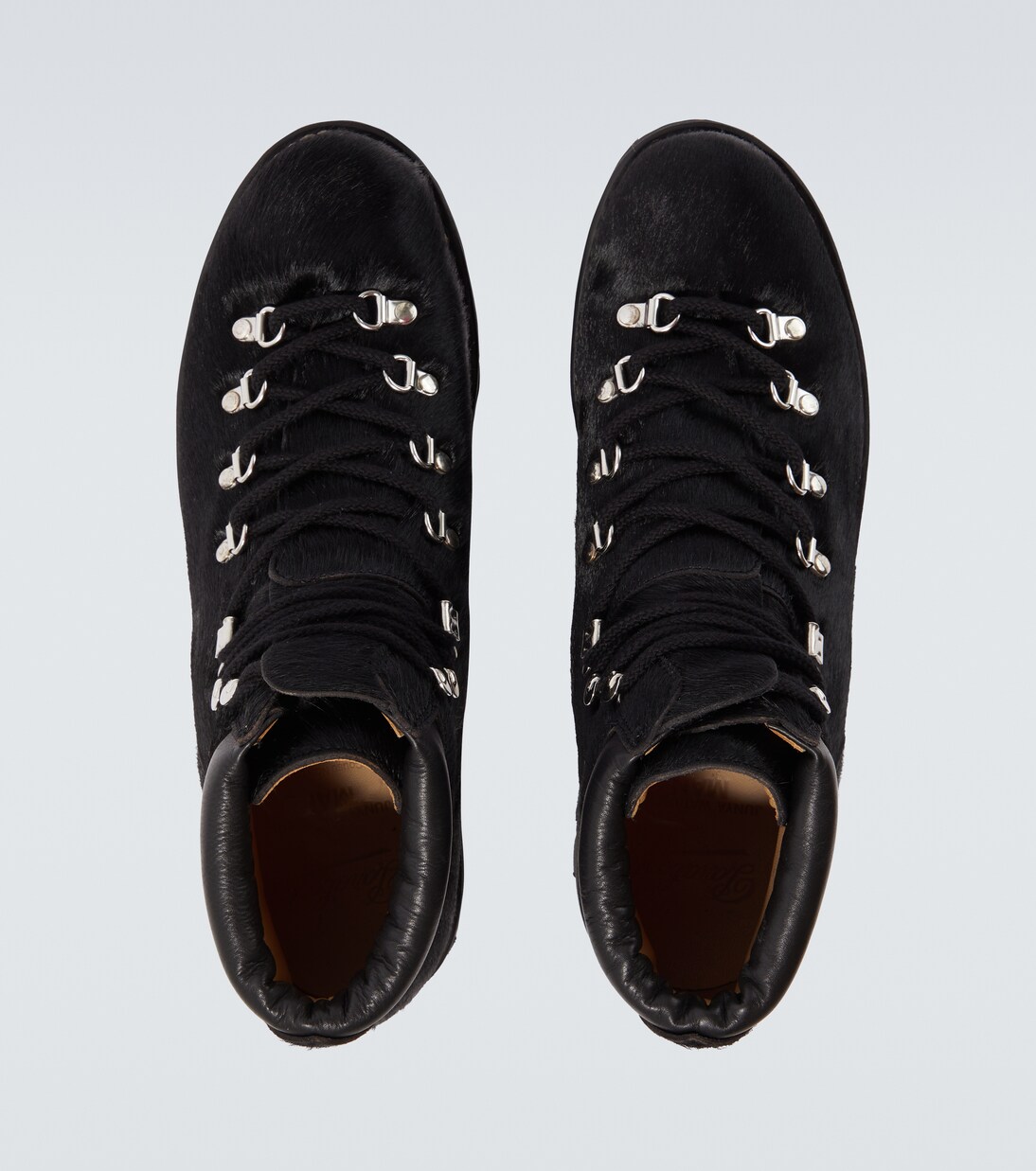 Paraboot calf hair lace-up boots | Junya Watanabe