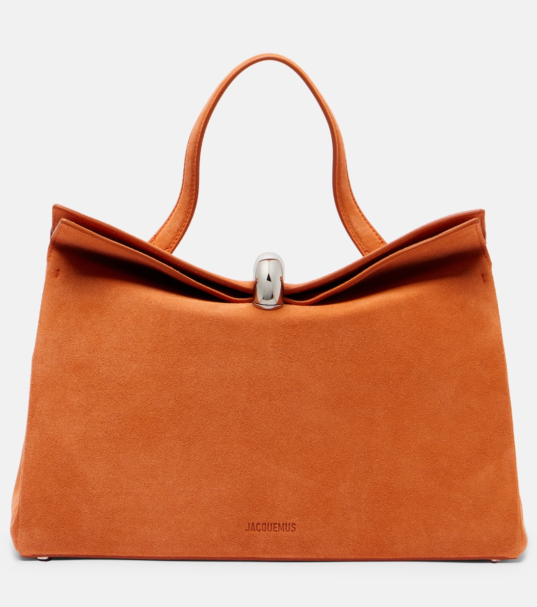 Valerie Small suede top-handle bag | Jacquemus