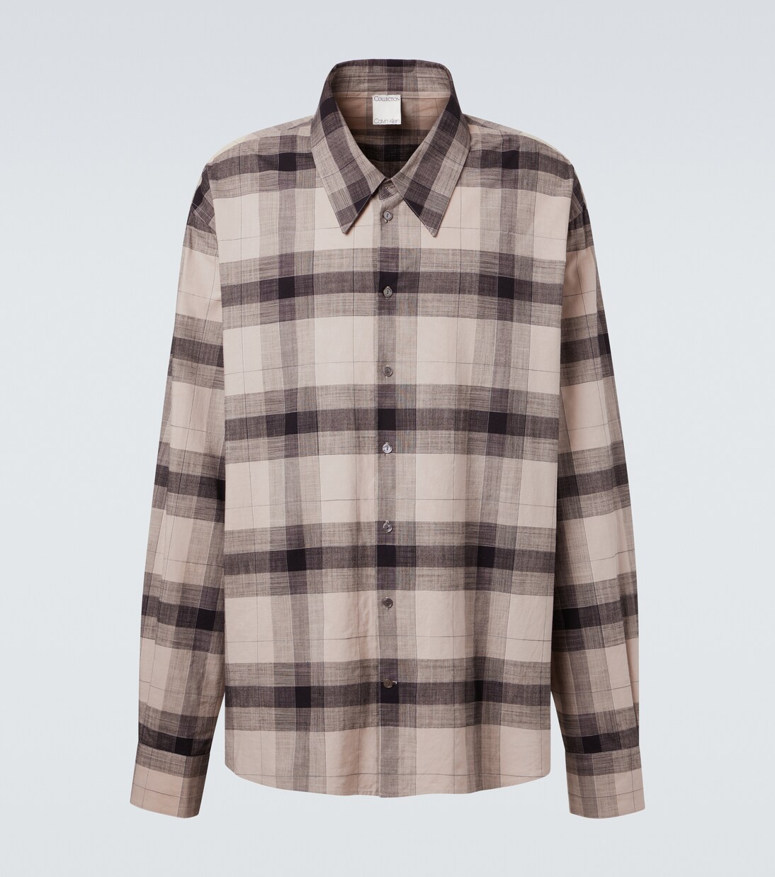 Tyson checked cotton shirt | Calvin Klein Collection