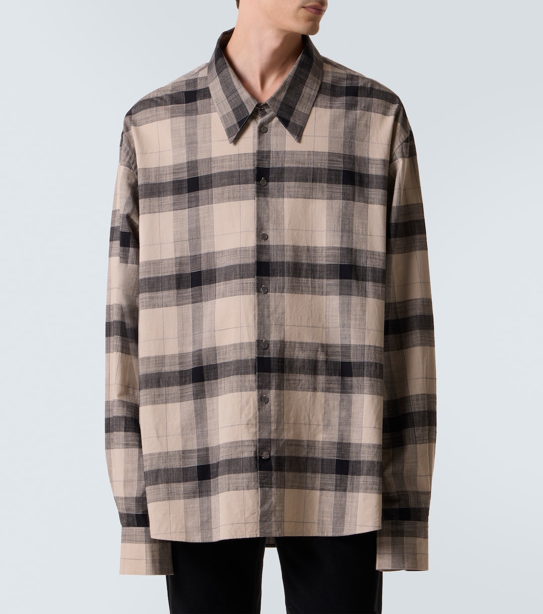 Tyson checked cotton shirt | Calvin Klein Collection