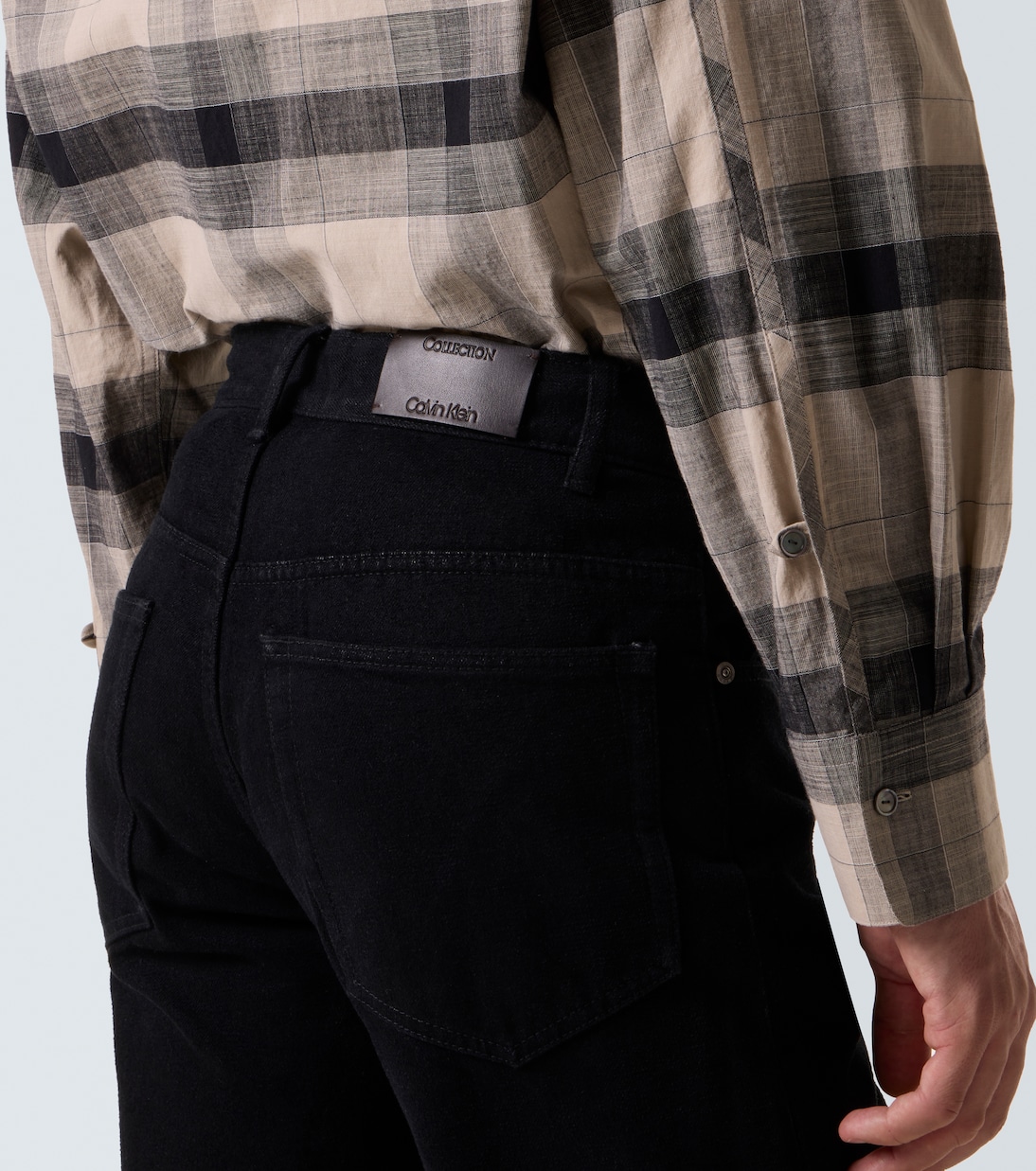 Tyson checked cotton shirt | Calvin Klein Collection